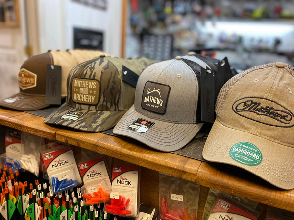 Archery apparel and clothing available at Tybows Archery in Wagoner, OK