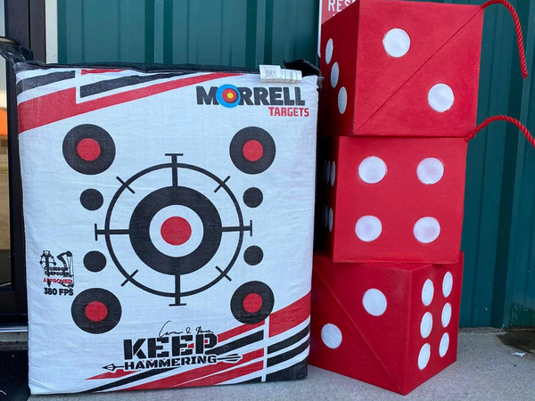 Morrell archery targets available at Tybows Archery in Wagoner, OK