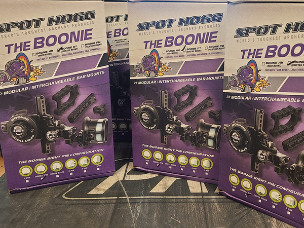 Spot Hogg bow sights available at Tybows Archery in Wagoner, OK